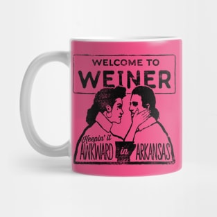 Weiner: Keepin it Awkward in Arkansas Mug